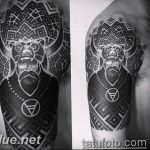 Photo tattoo Slavic God Veles 18.02.2019 №007 - idea of a Slavic tattoo Volos - tattoovalue.net
