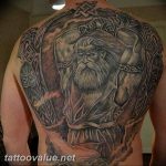 Photo tattoo Slavic God Veles 18.02.2019 №025 - idea of a Slavic tattoo Volos - tattoovalue.net