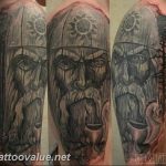 Photo tattoo Slavic God Veles 18.02.2019 №030 - idea of a Slavic tattoo Volos - tattoovalue.net