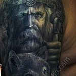 Photo tattoo Slavic God Veles 18.02.2019 №034 - idea of a Slavic tattoo Volos - tattoovalue.net