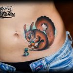 Photo tattoo Squirrel 04.02.2019 №124 - idea for a squirrel tattoo - tattoovalue.net
