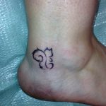 Photo tattoo Squirrel 04.02.2019 №020 - idea for a squirrel tattoo - tattoovalue.net