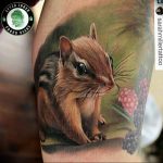 Photo tattoo Squirrel 04.02.2019 №112 - idea for a squirrel tattoo - tattoovalue.net