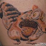 Photo tattoo Squirrel 04.02.2019 №127 - idea for a squirrel tattoo - tattoovalue.net