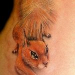 Photo tattoo Squirrel 04.02.2019 №139 - idea for a squirrel tattoo - tattoovalue.net