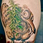 Photo tattoo Squirrel 04.02.2019 №161 - idea for a squirrel tattoo - tattoovalue.net