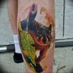 Photo tattoo Squirrel 04.02.2019 №184 - idea for a squirrel tattoo - tattoovalue.net