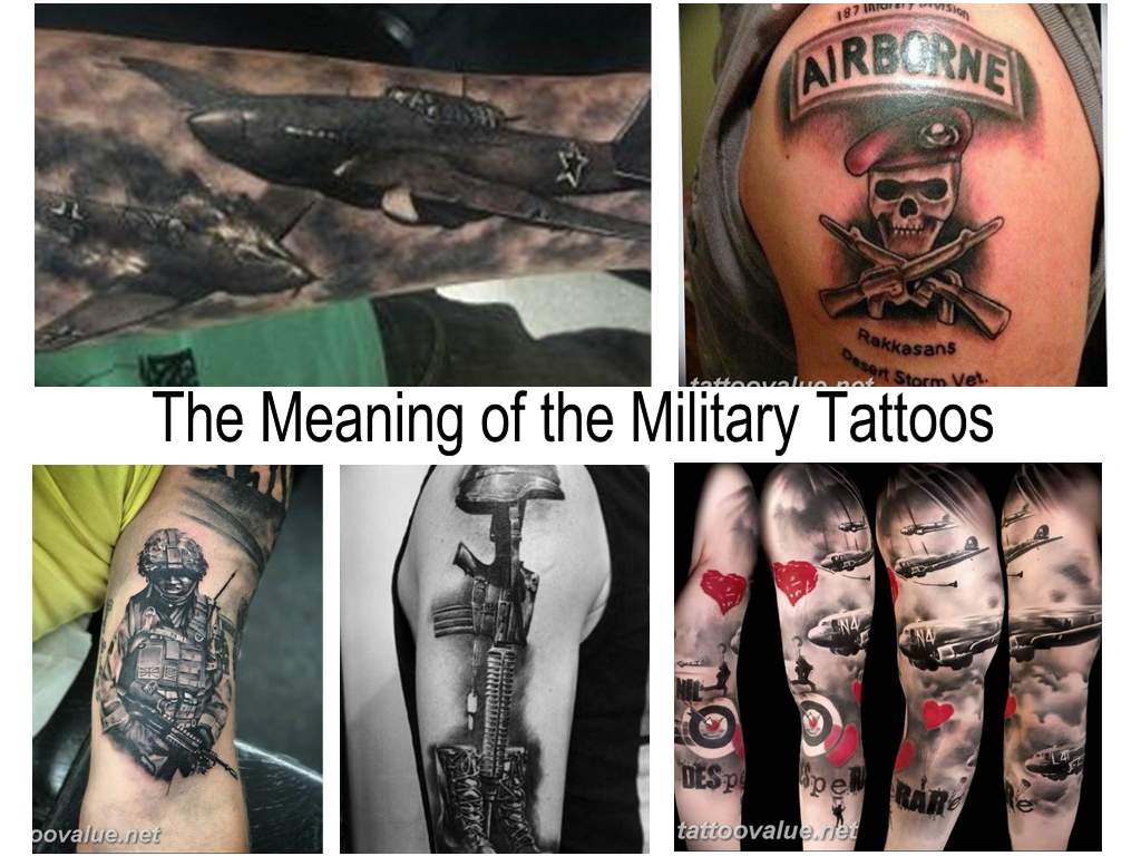 What does the soldier sign tattoo mean