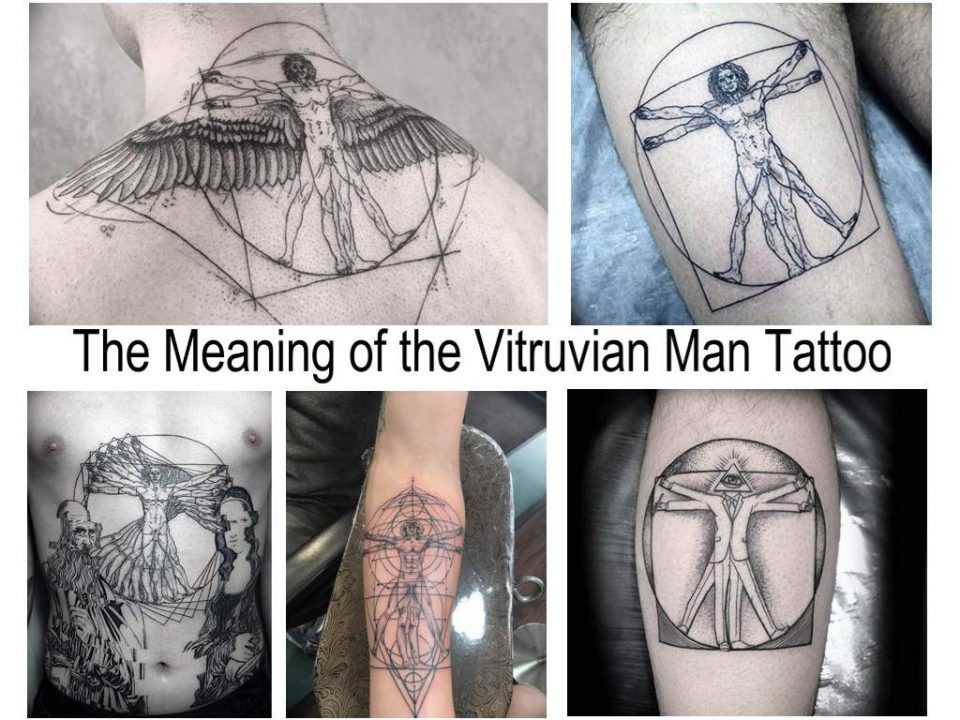 The Meaning of the Vitruvian Man Tattoo history, photo examples, sketches