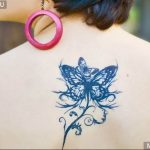 butterfly tattoo photo 04.02.2019 №133 - tattoo idea with a butterfly - tattoovalue.net