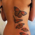 butterfly tattoo photo 04.02.2019 №136 - tattoo idea with a butterfly - tattoovalue.net