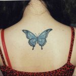butterfly tattoo photo 04.02.2019 №268 - tattoo idea with a butterfly - tattoovalue.net