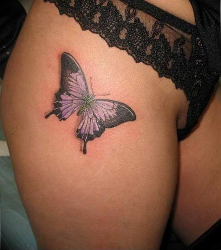 butterfly tattoo photo 04.02.2019 № 384 - tattoo idea with a butterfly - ta...