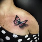 butterfly tattoo photo 04.02.2019 №008 - tattoo idea with a butterfly - tattoovalue.net