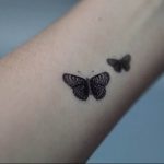 butterfly tattoo photo 04.02.2019 №010 - tattoo idea with a butterfly - tattoovalue.net