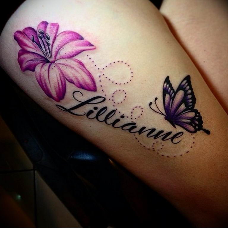 butterfly tattoo photo 04.02.2019 №016 - tattoo idea with a butterfly - tattoovalue.net