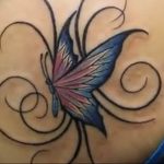 butterfly tattoo photo 04.02.2019 №018 - tattoo idea with a butterfly - tattoovalue.net