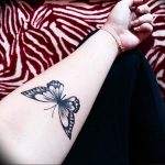 butterfly tattoo photo 04.02.2019 №022 - tattoo idea with a butterfly - tattoovalue.net