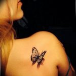 butterfly tattoo photo 04.02.2019 №024 - tattoo idea with a butterfly - tattoovalue.net