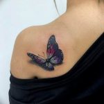 butterfly tattoo photo 04.02.2019 №026 - tattoo idea with a butterfly - tattoovalue.net
