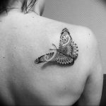 butterfly tattoo photo 04.02.2019 №027 - tattoo idea with a butterfly - tattoovalue.net