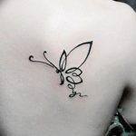 butterfly tattoo photo 04.02.2019 №032 - tattoo idea with a butterfly - tattoovalue.net