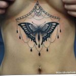 butterfly tattoo photo 04.02.2019 №042 - tattoo idea with a butterfly - tattoovalue.net