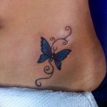 butterfly tattoo photo 04.02.2019 №046 - tattoo idea with a butterfly - tattoovalue.net