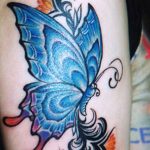 butterfly tattoo photo 04.02.2019 №047 - tattoo idea with a butterfly - tattoovalue.net