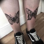 butterfly tattoo photo 04.02.2019 №052 - tattoo idea with a butterfly - tattoovalue.net