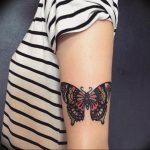 butterfly tattoo photo 04.02.2019 №054 - tattoo idea with a butterfly - tattoovalue.net