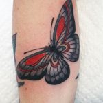 butterfly tattoo photo 04.02.2019 №057 - tattoo idea with a butterfly - tattoovalue.net