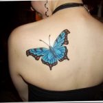 butterfly tattoo photo 04.02.2019 №058 - tattoo idea with a butterfly - tattoovalue.net
