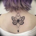 butterfly tattoo photo 04.02.2019 №060 - tattoo idea with a butterfly - tattoovalue.net