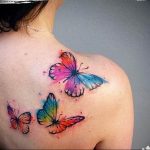 butterfly tattoo photo 04.02.2019 №068 - tattoo idea with a butterfly - tattoovalue.net