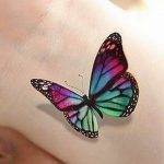 butterfly tattoo photo 04.02.2019 №069 - tattoo idea with a butterfly - tattoovalue.net