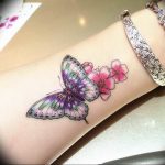 butterfly tattoo photo 04.02.2019 №071 - tattoo idea with a butterfly - tattoovalue.net