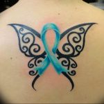 butterfly tattoo photo 04.02.2019 №076 - tattoo idea with a butterfly - tattoovalue.net