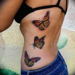 butterfly tattoo photo 04.02.2019 №083 - tattoo idea with a butterfly - tattoovalue.net