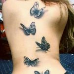 butterfly tattoo photo 04.02.2019 №097 - tattoo idea with a butterfly - tattoovalue.net