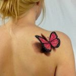 butterfly tattoo photo 04.02.2019 №099 - tattoo idea with a butterfly - tattoovalue.net