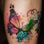 butterfly tattoo photo 04.02.2019 №101 - tattoo idea with a butterfly - tattoovalue.net