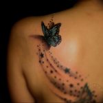 butterfly tattoo photo 04.02.2019 №104 - tattoo idea with a butterfly - tattoovalue.net