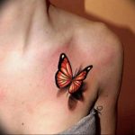 butterfly tattoo photo 04.02.2019 №109 - tattoo idea with a butterfly - tattoovalue.net