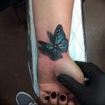 butterfly tattoo photo 04.02.2019 №115 - tattoo idea with a butterfly - tattoovalue.net