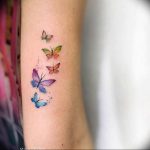 butterfly tattoo photo 04.02.2019 №118 - tattoo idea with a butterfly - tattoovalue.net