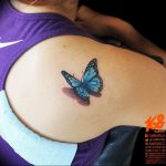 butterfly tattoo photo 04.02.2019 №120 - tattoo idea with a butterfly - tattoovalue.net