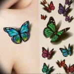 butterfly tattoo photo 04.02.2019 №123 - tattoo idea with a butterfly - tattoovalue.net