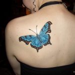 butterfly tattoo photo 04.02.2019 №125 - tattoo idea with a butterfly - tattoovalue.net