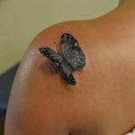 butterfly tattoo photo 04.02.2019 №126 - tattoo idea with a butterfly - tattoovalue.net